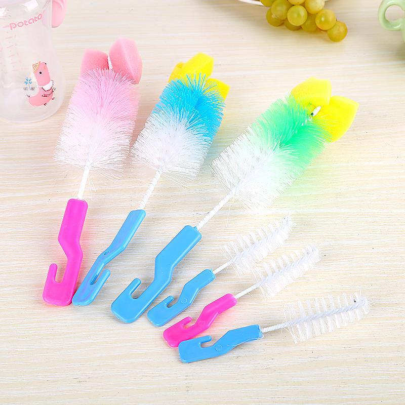 2pcs Baby Bottle Cleaning Brush Set Regular priceRs