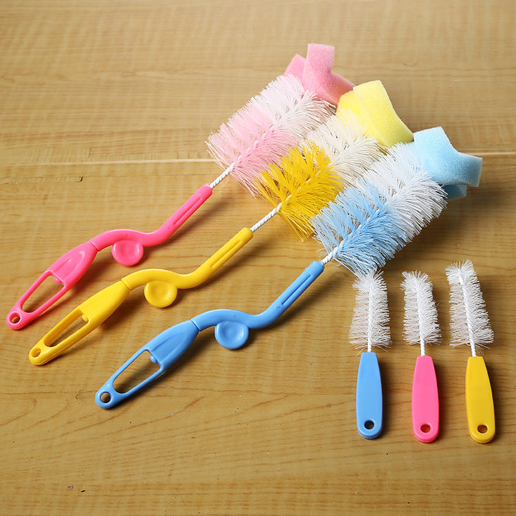 2pcs Baby Bottle Cleaning Brush Set Regular priceRs