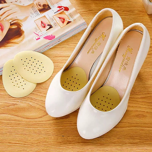 1 Pair Silicone Gel Heel Pad Socks for Pain Relief & Anti Crack Heel